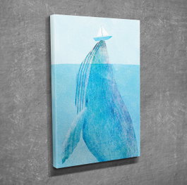 Wallity DC233 Lienzo Decorativo Multicolor 30 x 40 cm